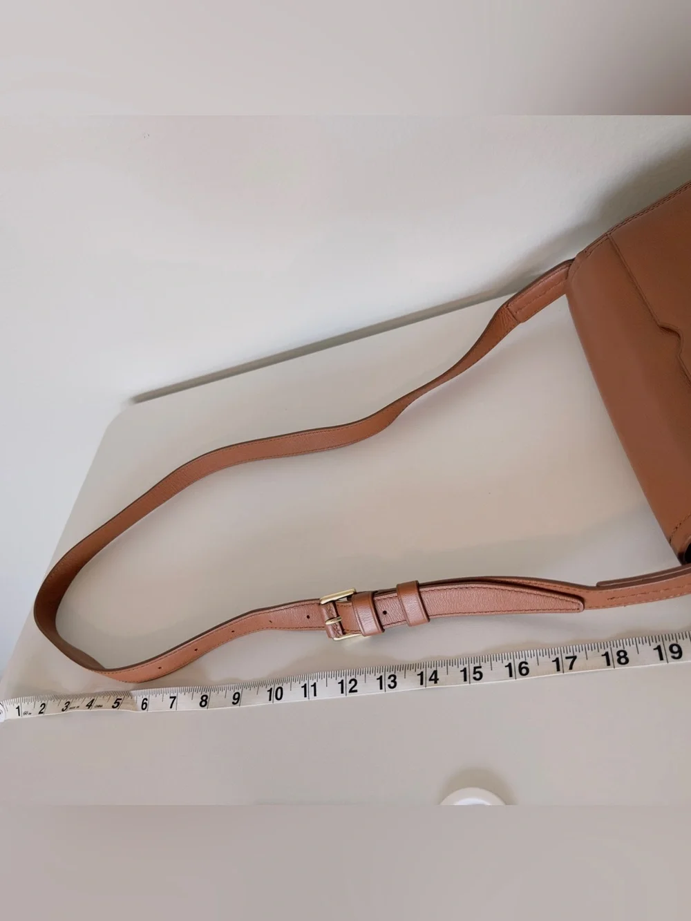 EUC 3.1 Phillip Lim Pashli Saddle Bag in tan leather